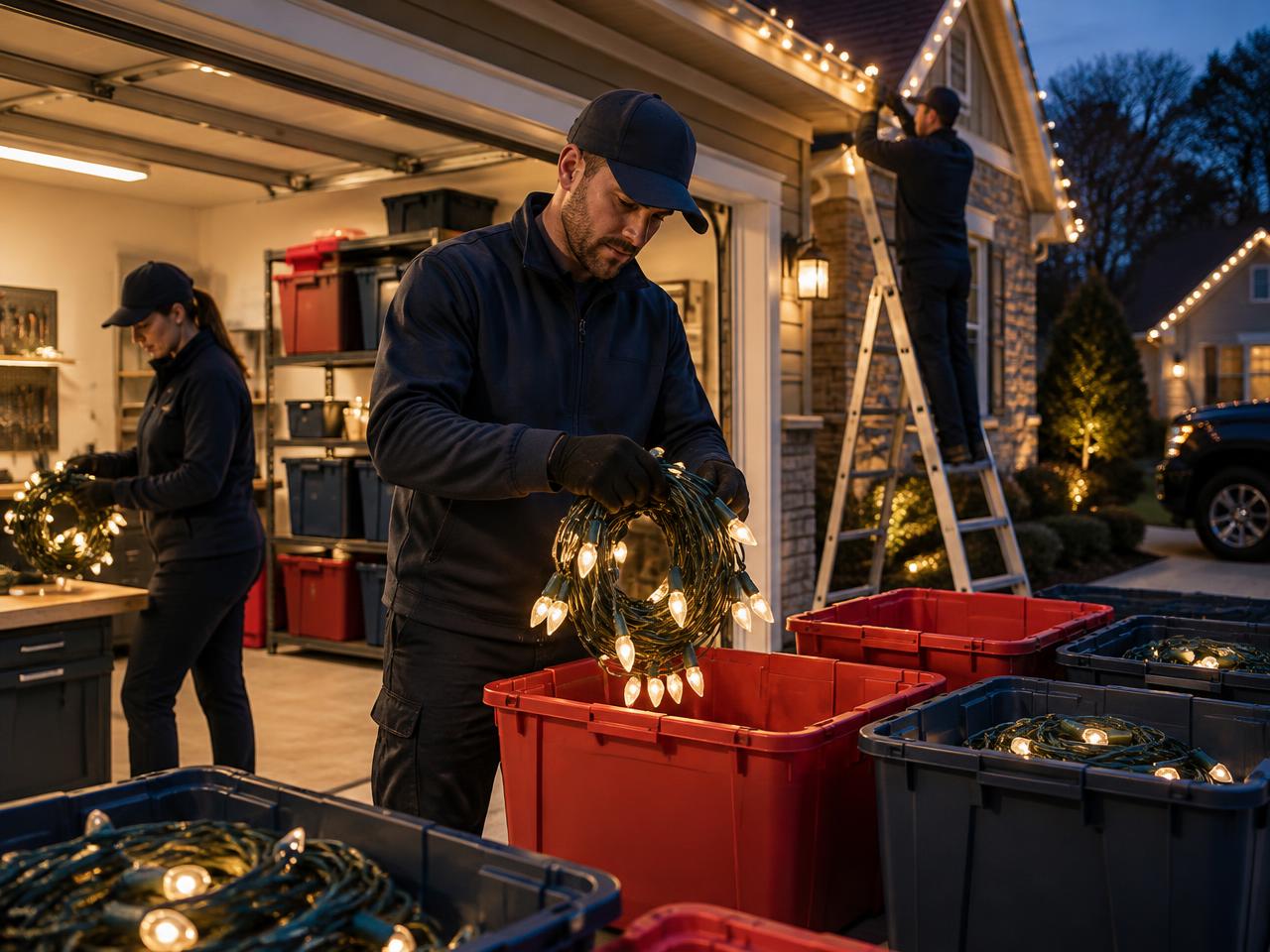 Takedown & Storage by Matt's Christmas Lights