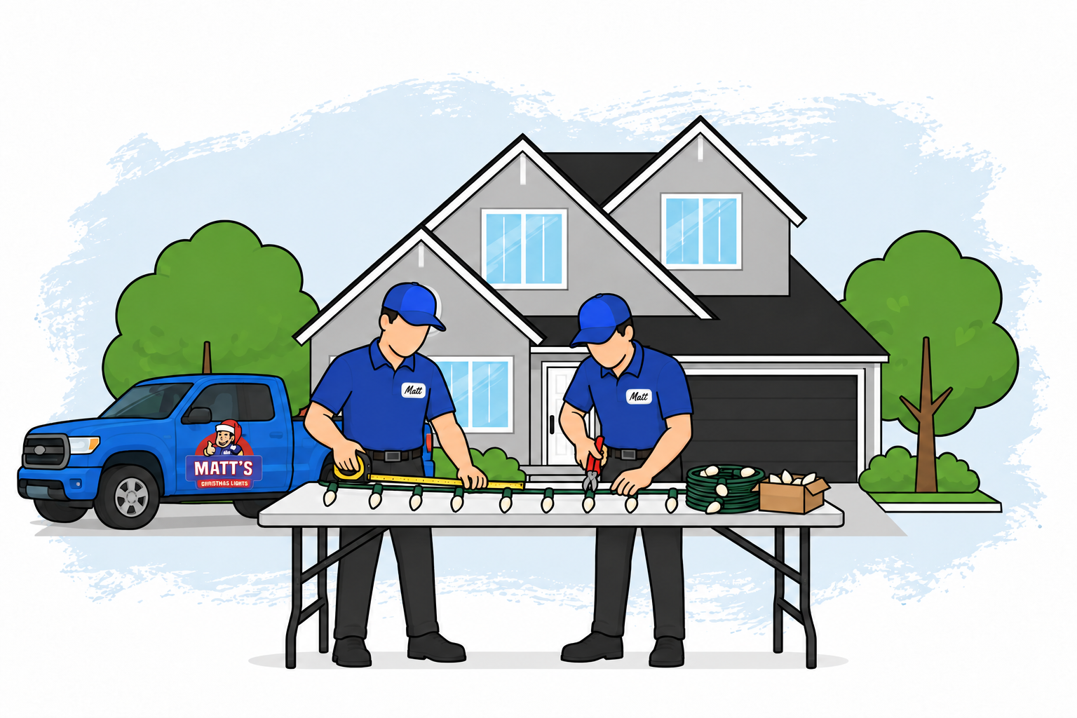 Illustration for step 2: Custom-Cut Lights